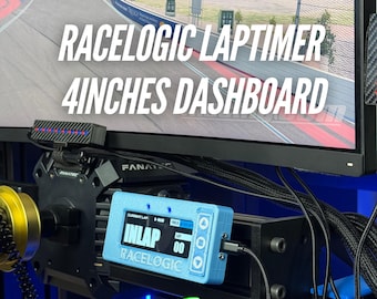 BRG Simracing Racelogic Lap Timer - Touch Screen Dash 4 Inch
