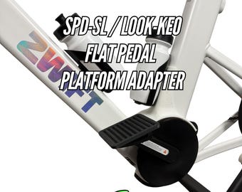 Adaptador de plataforma para pedales planos Spd-SL / Look KEO