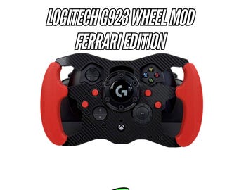 Logitech G923 Xbox Open Wheel Mod Versión Ferrari - Versión actualizada 2026
