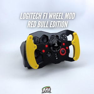 Logitech G29-G920-G923 Open Wheel Mod Red Bull F1 Version.