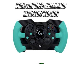 Logitech G923 Xbox Open Wheel Mod V2 Versión Mercedes