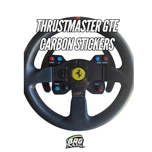Thrustmaster GTE/599 Alcantara Wheel Carbon Effect for Wheel and Paddles(x4 kit)