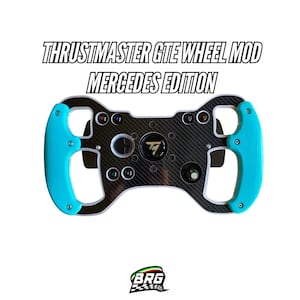 Mercedes Version F1 Open Wheel Mod for Thrustmaster Gte/599/Tm Wheels. With suede and 10+ colours.