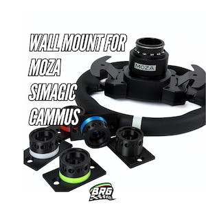 Universal Wall Support / Mount for Moza, Simagic, NRG, Cammus, IMMSOURCE, Accuforce