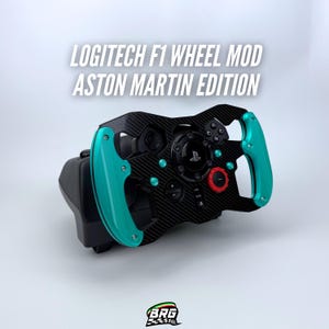 Logitech G29-G920-G923 Open Wheel Mod Aston Martin F1 Version.