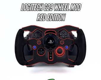 Logitech G29/G923 Open Wheel Mod Black Version - 2026 Updated
