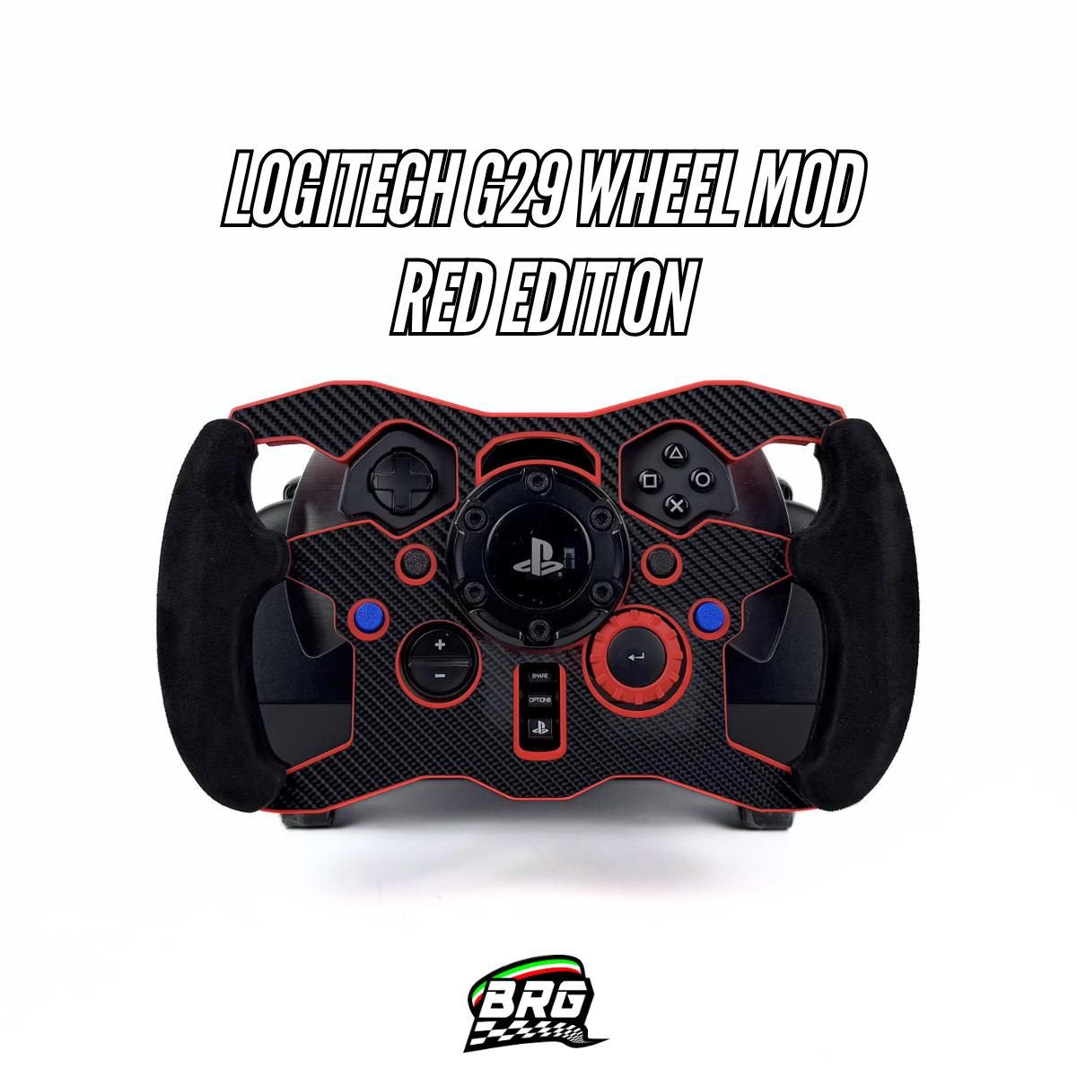 Logitech G29/G923 Open Wheel Mod Red Version - 2026 Updated
