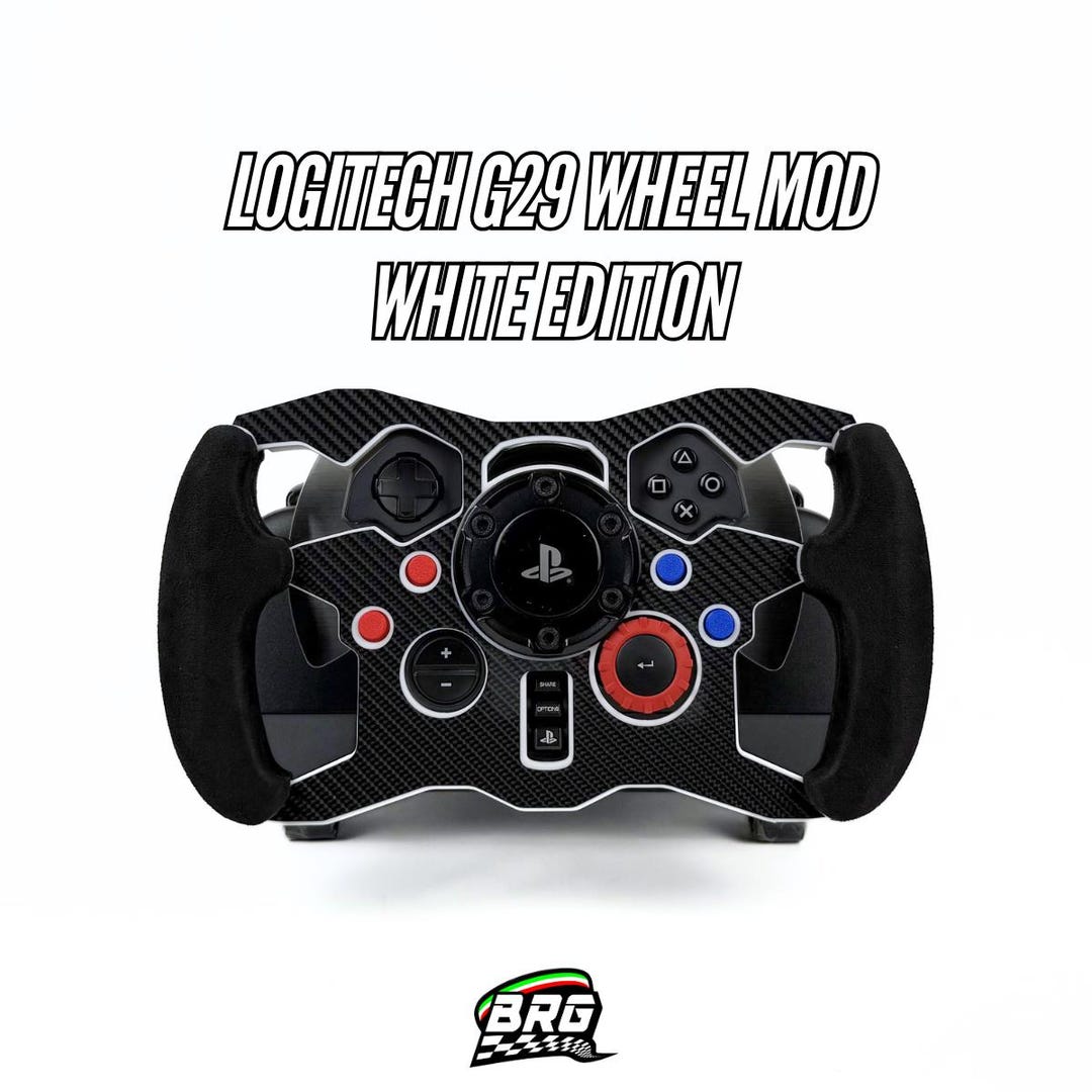 Logitech G29/G923 Open Wheel Mod White Version - 2026 Updated