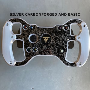 Silver Version F1 Open Wheel Mod for Thrustmaster Gte/599/Tm Wheels. With suede and 10+ colours.