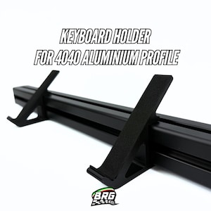 40x40 Aluminum Profile Keyboard Holder – Adjustable and Protective Design