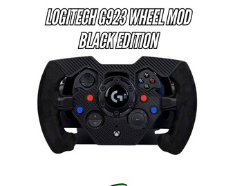 Logitech G923 Xbox Open Wheel Mod V2 Versión Negra