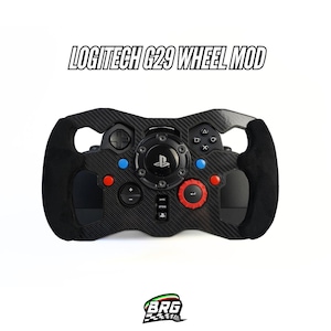 Logitech G29/G923 Open Wheel Mod Black Version. image 1