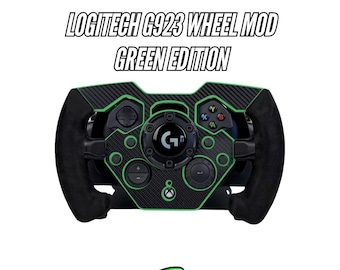 Logitech G923 Xbox Open Wheel Mod V2 Versión Verde
