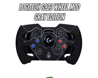 Logitech G923 Xbox Open Wheel Mod V2 Versión Gris