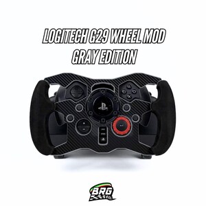 Logitech G29/G923 Open Wheel Mod Metallic Gray Version - 2026 Aktualisierte Version