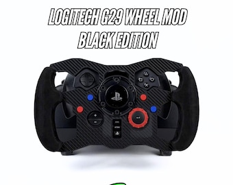Logitech G29/G923 Mod Roue Ouverte Version Noire - Version mise à jour 2026