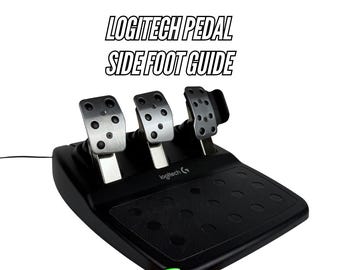 Guía lateral para pedales Logitech para G29, G920 y G923