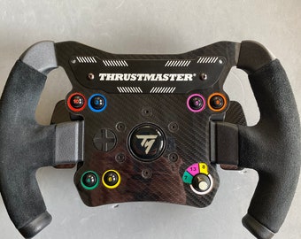 Thrustmaster TM Open Wheel Carbon Effect pour volant et palettes (kit x4)