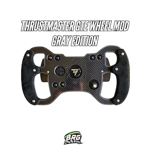 Silk Black Version F1 Open Wheel Mod für Thrustmaster Gte/599/Tm-Räder. Mit Wildleder und über 10 Farben.