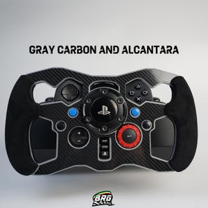 Logitech G29/G923 Open Wheel Mod Metallic Gray Version.