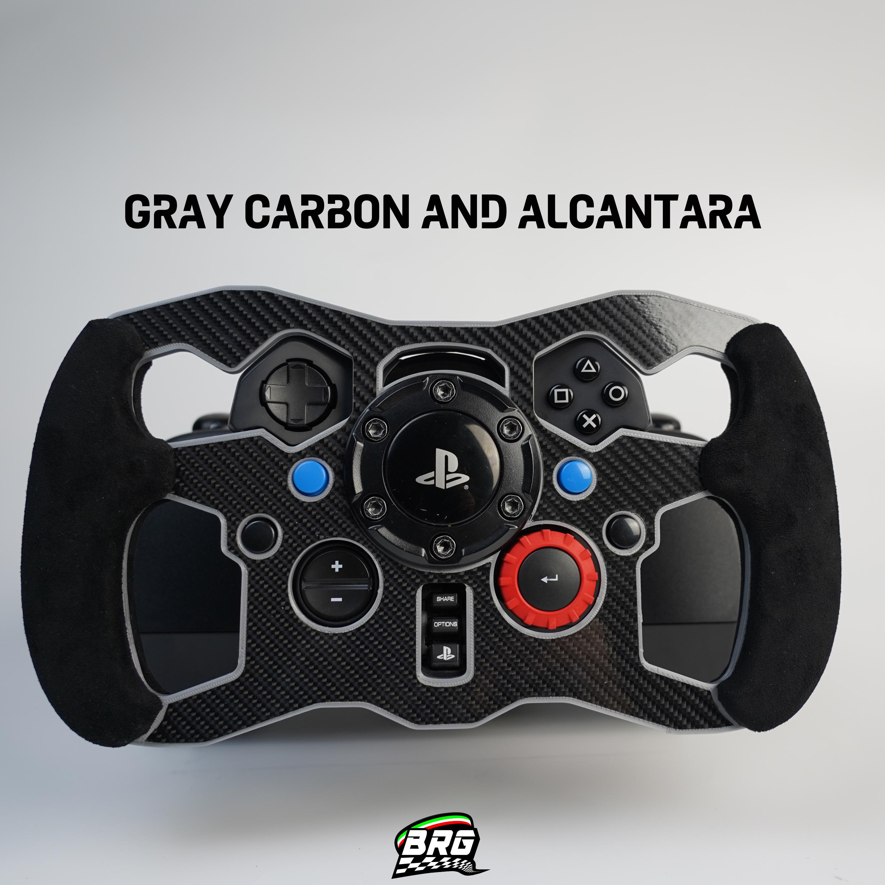 Logitech G29/G923 Open Wheel Mod Metallic Gray Version.