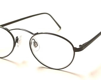 Special Designed Bridge Matte Black Metal Frame Reading Glasses Lightweight Comfortable To Wear Unisex