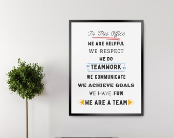 Citation De Travail D Equipe Etsy France
