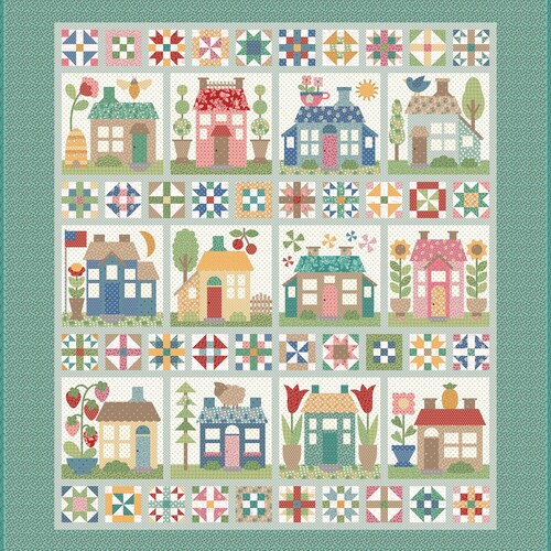 Prairie Meadow Quilt Kit by Lori Holt Etsy