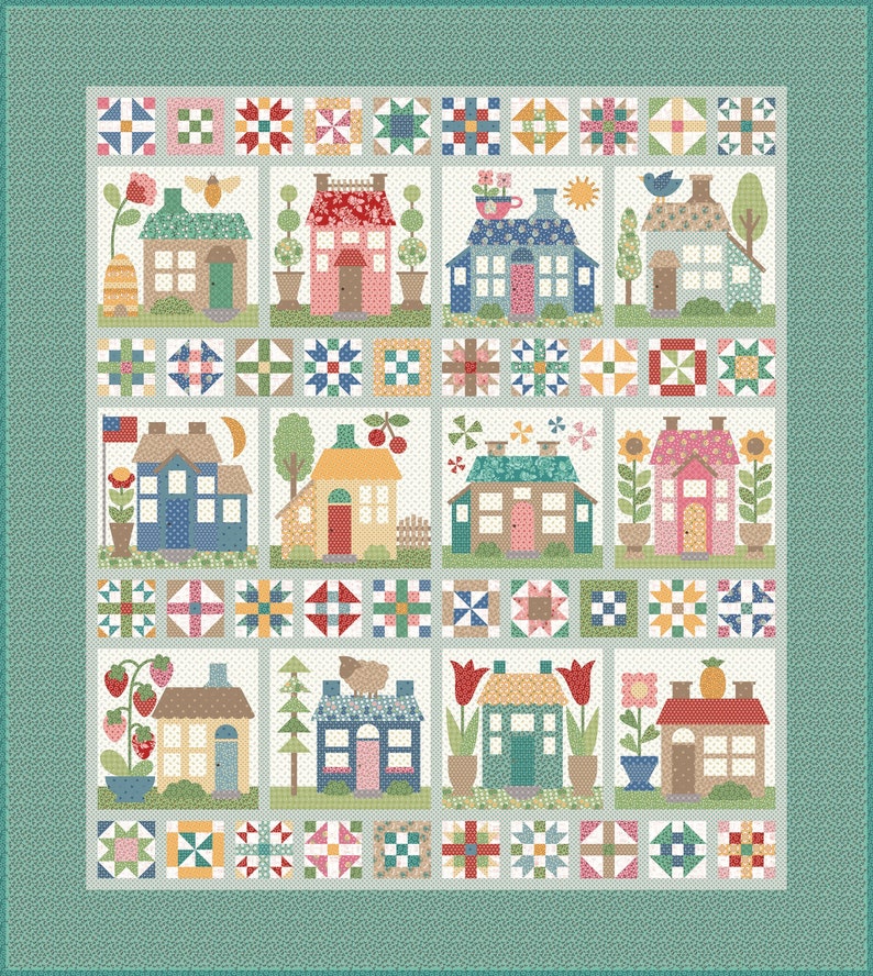 Home Town Quilt Kit by Lori Holt for Riley Blake Designs Etsy