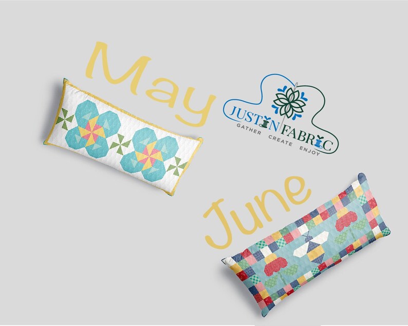 Bench Pillow Kit Of The Month Club By Riley Blake 2023 Etsy