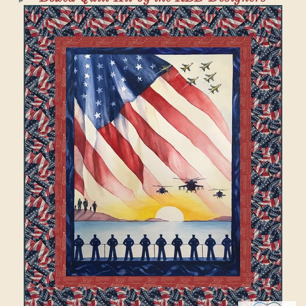 Military Quilt Panel Etsy