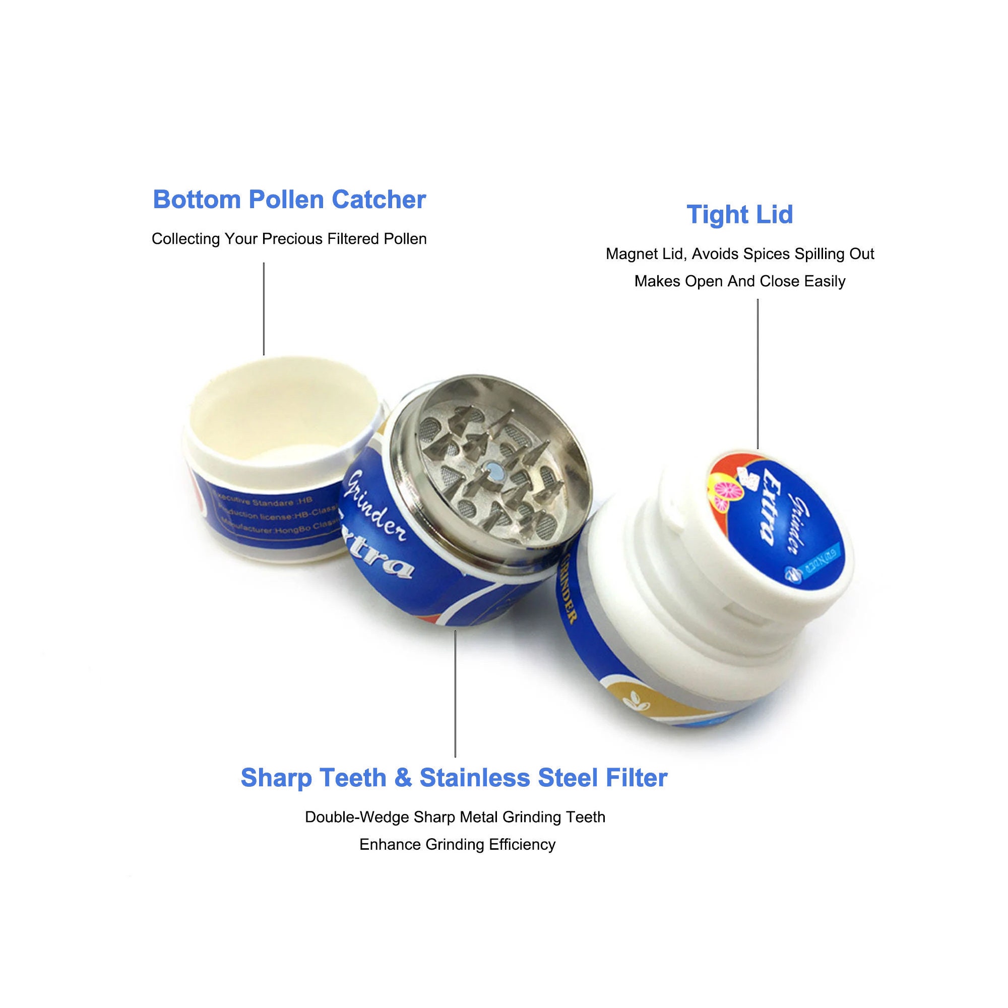 Personalized Grinder,metal Herb Grinder,cute Grinder,funny Grinder,spice Grinder,custom Grinder