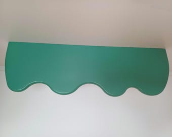Wavy shelf "Saari", Curvy Shelf, colorful shelf, funky shelf, wall decoration, curved shelf, estante curvo
