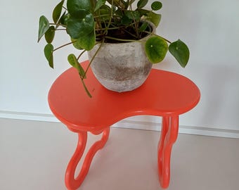 Side table "Lopi", coffee table, bedside table, flower table, modern table, designer table, curved table