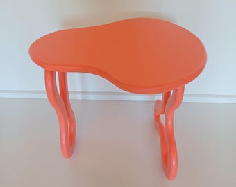 Side table "Lopi", coffee table, bedside table, flower table, modern table, designer table, curved table