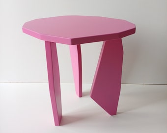 Side table "Edgy", coffee table, couch table, bedside table, flower table, modern table, designer table, curved table
