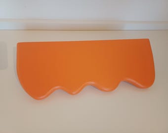 Wavy shelf "Mini Saari", Curvy Shelf, colorful shelf, funky shelf, wall decoration, curved shelf, estante curvo