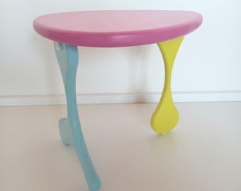 Side table "Fleur", coffee table, side table, nightstand, plant stand, modern table, designer table, curved table