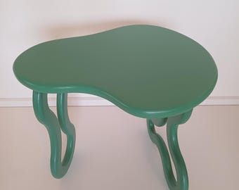 Side table "Lopi", coffee table, couch table, bedside table, flower table, modern table, designer table, curved table