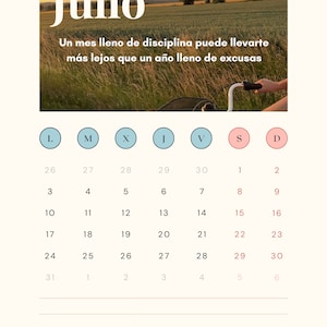 2023 Printable Calendar / Printable Calendar 2023 in Spanish