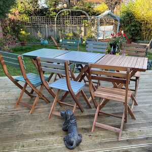 Wooden Outdoor Bistro Set FSC 100 Acacia Wood Garden Furniture