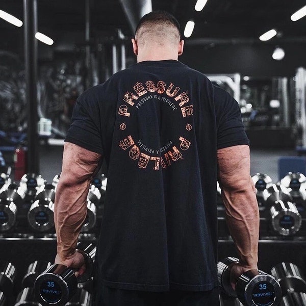 cbum shirt, men’s CBUM Tshirt, Pressure is a privilege pump cover, Chris Bum Shirt, Cbum gym shirt , Christopher bum gym shirt, Cbum Gym tee