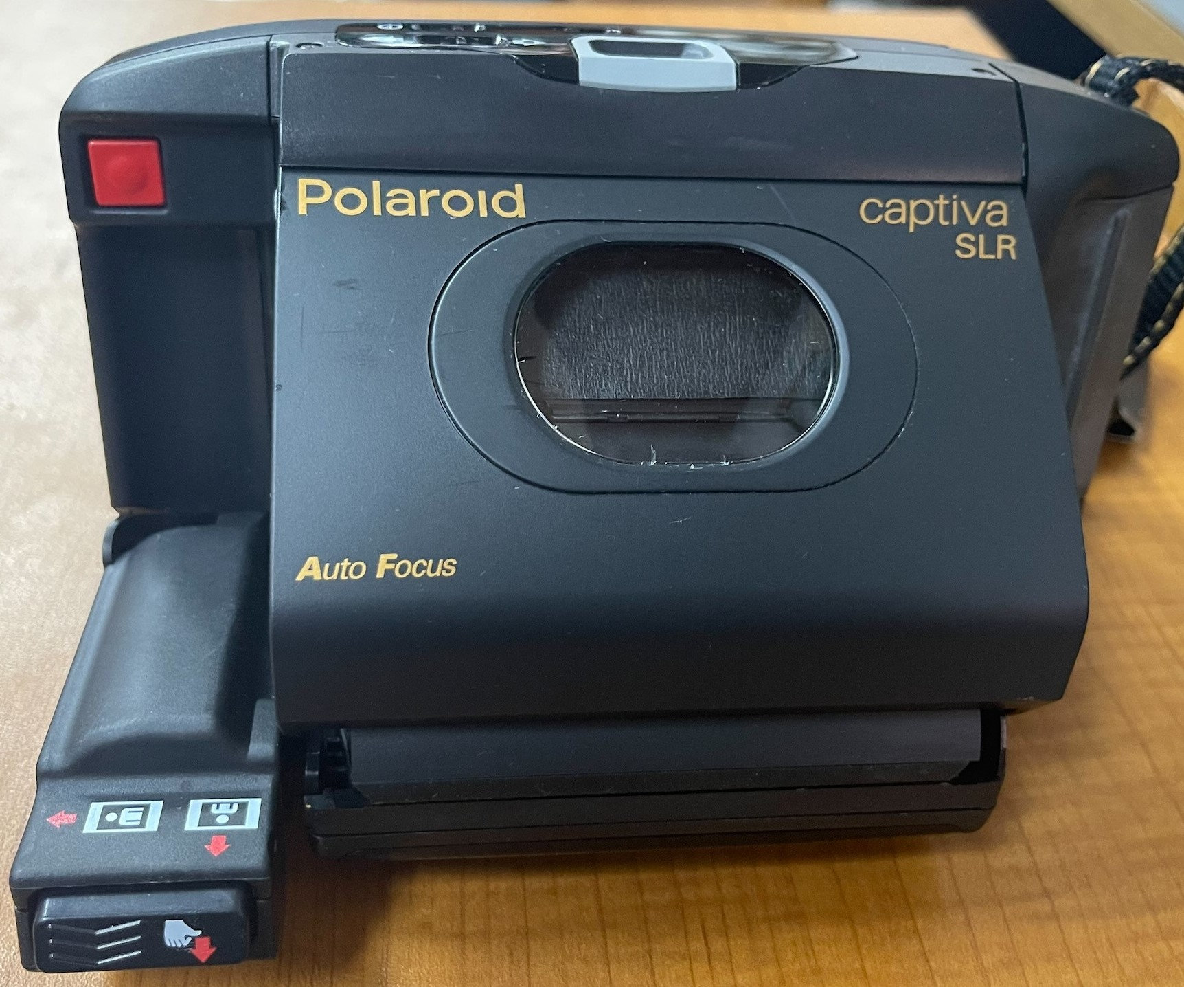 Polaroid Captiva SLR Auto Focus Instant Film Camera. Etsy