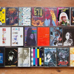 Original vintage 1980s and 90s music cassette tapes - select your album | all in VG condition & tested | De La Soul Basement Jaxx Kate Bush