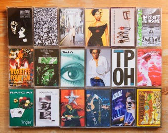 Original vintage 1980s & 1990s cassette tapes  - select your album | all VG condition and tested