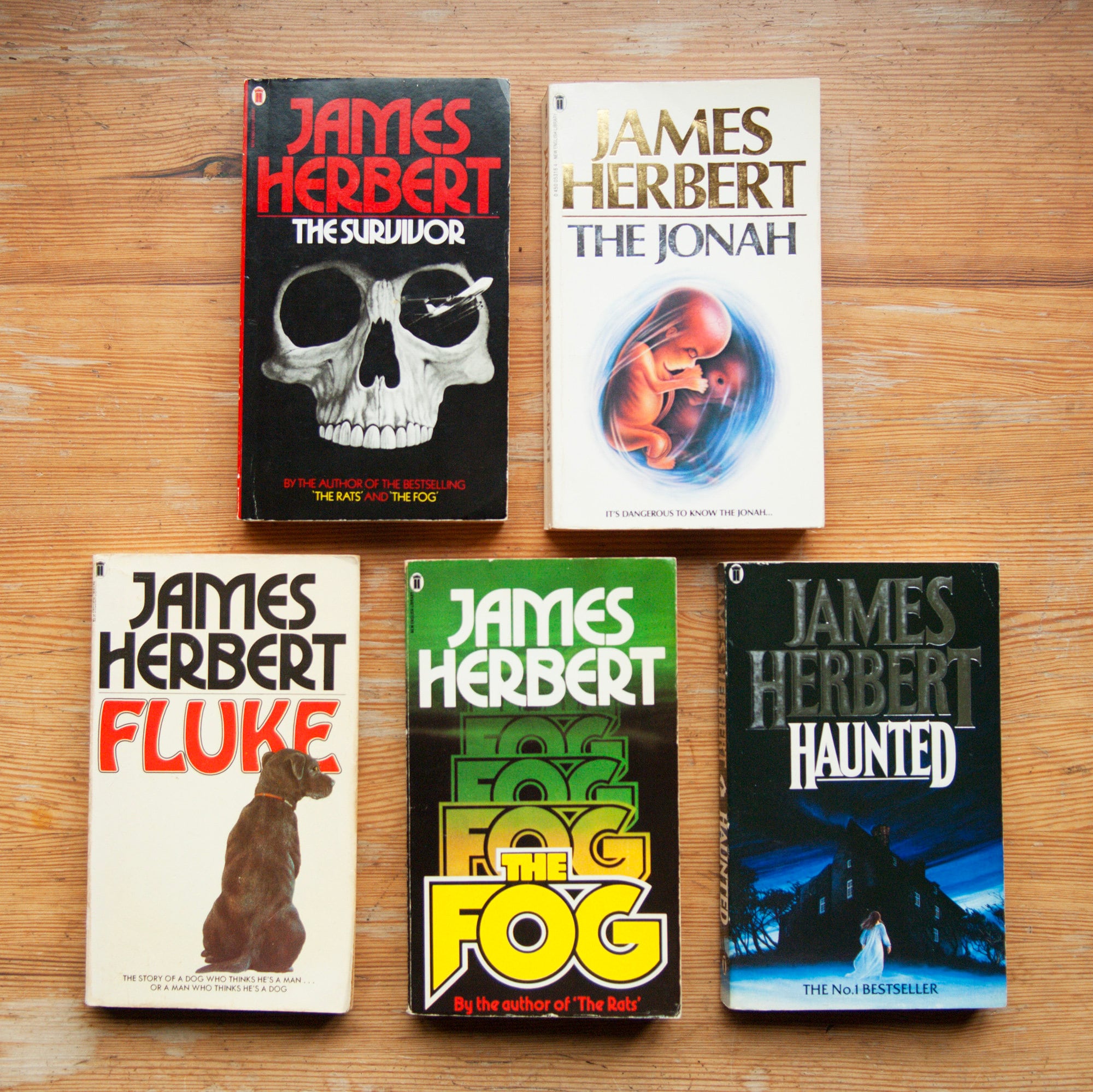 Vintage 1970s & 1980s James Herbert Books - Select Your Title