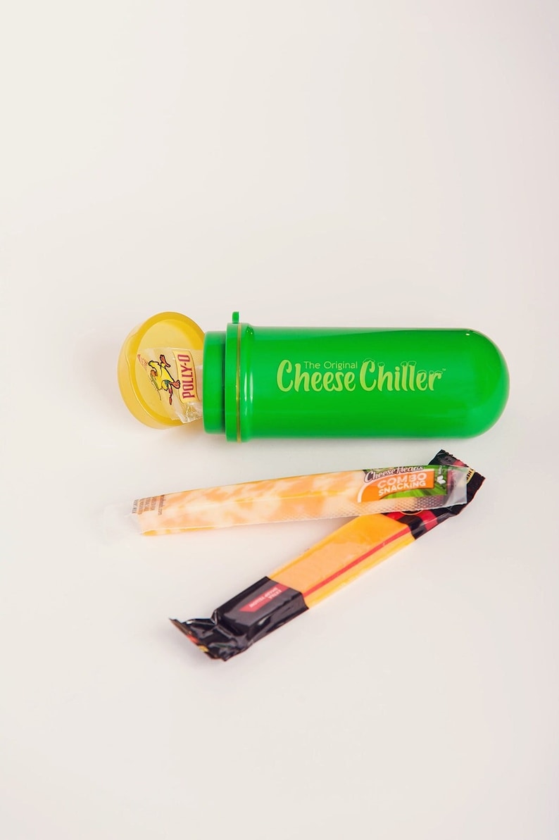 STRING CHEESE COOLER Unique Freezer Packs for String Cheese and Stick Cheese. Use in lunch box, kids lunch, summer camp, Easter basket