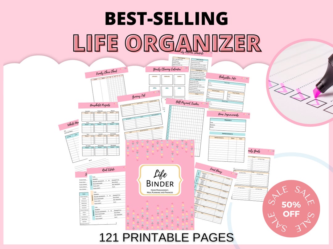 Printable Life and Household Planner Pages - Life , Home, Mom ...
