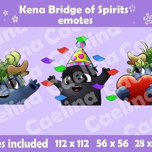 Emoticonos Twitch Kena Bridge Of Spirits