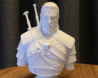 The Witcher-Figur, 13 cm, Witcher-Büste, dekoratives Objekt